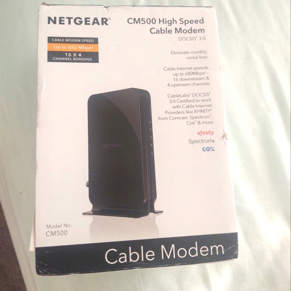 Netgear Cable Modem New
